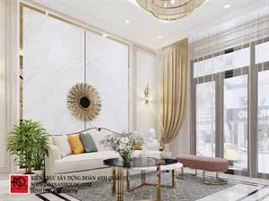 Cùng tham quan nội thất biệt thự tân cổ điển 3 tầng tại Phan Thiết